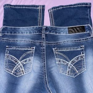 Rue 21 dark blue bootcut jeans!